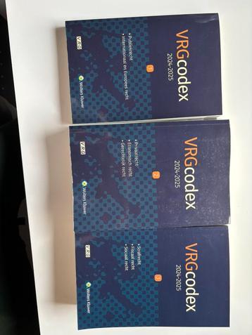 VRG codex en andere boeken (opledeiding vastgoed) beschikbaar voor biedingen