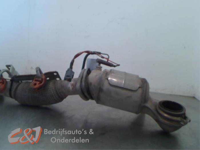 Katalysator van een Peugeot Boxer, Auto-onderdelen, Uitlaatsystemen, Peugeot, Gebruikt, 3 maanden garantie, Ophalen of Verzenden