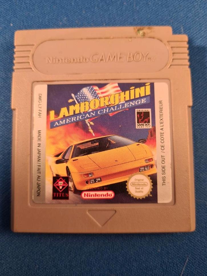 Game Boy - Lamborghini American Challenge (PAL), Hobby & Loisirs créatifs, Jeux de cartes à collectionner | Pokémon, Utilisé, Envoi