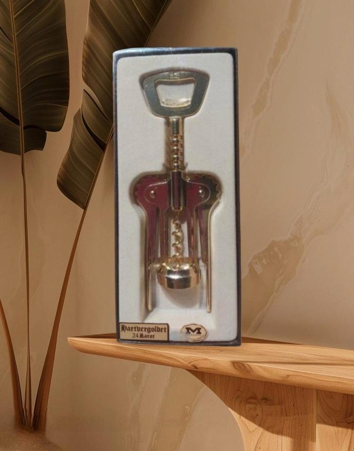 24 KARAATS GOUDEN KURKENTREKKERS, Huis en Inrichting, Woonaccessoires | Wijnrekken, Nieuw, Overige materialen, Ophalen of Verzenden