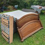 Dubbelbed twijfelaar, Huis en Inrichting, Slaapkamer | Bedden, Ophalen, Twijfelaar, 140 cm