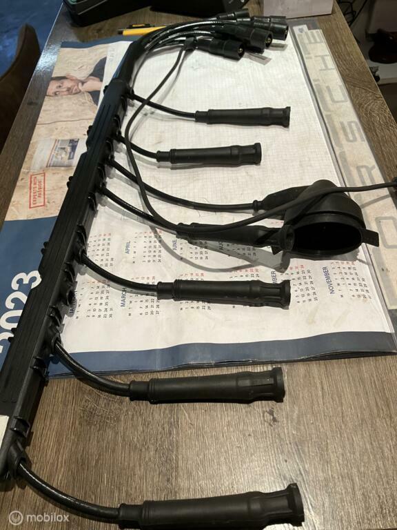 Bougiekabel set origineel m20 BMW 3-serie E30 ('83-'92), Auto-onderdelen, Motor en Toebehoren, BMW, Nieuw, Ophalen of Verzenden