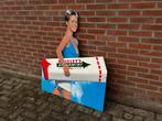 Wrigleys Kauwgom groot reclamebord, Ophalen, Gebruikt, Reclamebord
