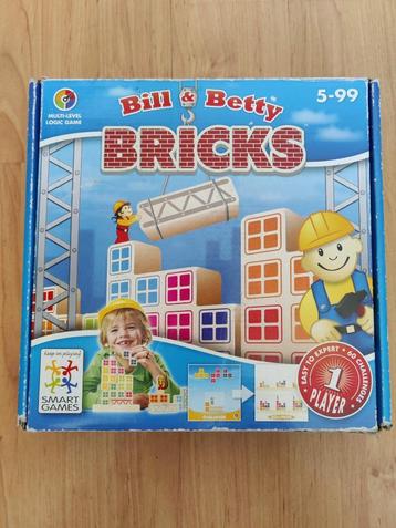 Bill & Betty BRICKS - multi-level logic game beschikbaar voor biedingen