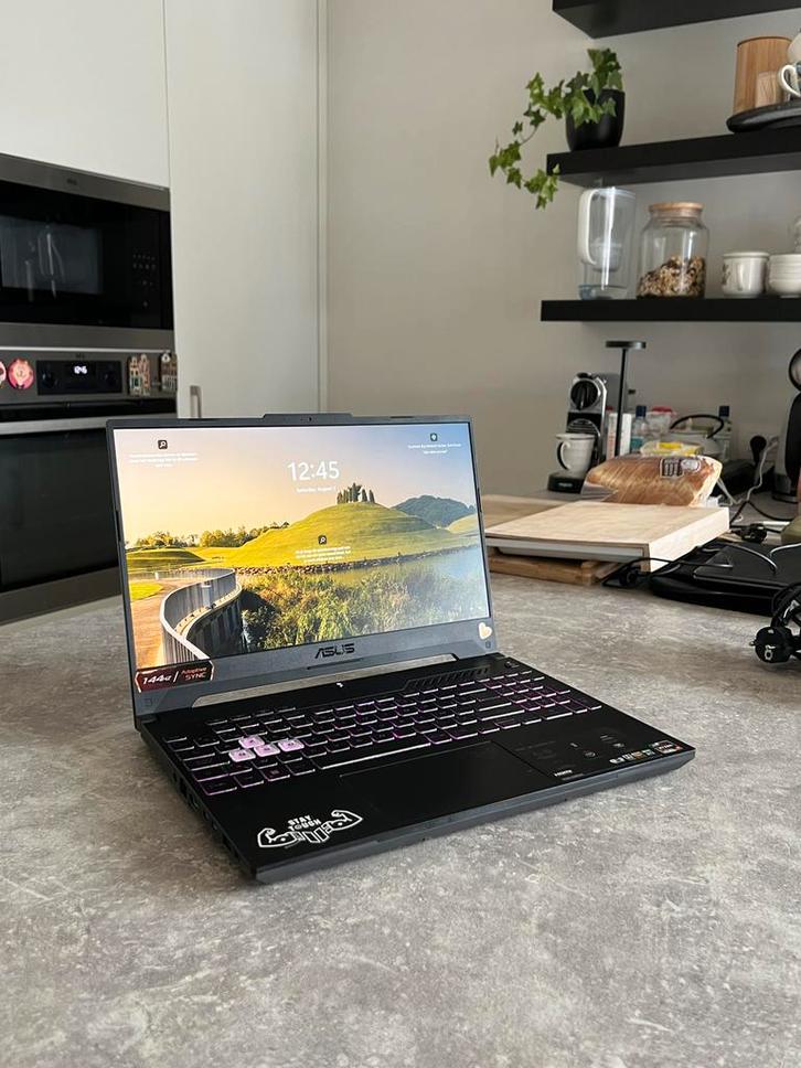 Asus Tuf Gaming A15 Laptop, Computers en Software, Windows Laptops, Zo goed als nieuw, SSD, 16 GB, Azerty, Gaming, Ophalen of Verzenden