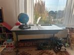 Vintage schoolbankje, Huis en Inrichting, Ophalen, Gebruikt