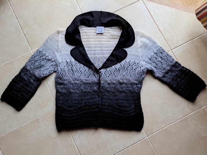Moshino, gebreid vestje met 3/4 mouw, S/M, Kleding | Dames, Truien en Vesten, Nieuw, Maat 36 (S), Ophalen of Verzenden