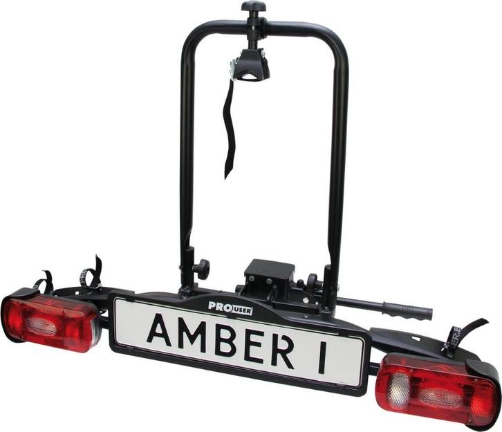 Pro-User Amber 1 - Fietsendrager  - voor Elec.fiets -  9.5kg, Auto diversen, Fietsendragers, Nieuw, Trekhaakdrager, 1 fiets, Brede banden