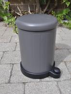 Poubelle Ikea Toftan grise 4 litres, Gebruikt, Met pedaal, Ophalen of Verzenden, Minder dan 10 liter