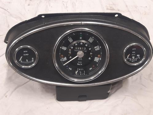 ei teller of dashbord in zwart, incl meters, CLASSIC MINI, Auto-onderdelen, Dashboard en Schakelaars, Mini, Oldtimer onderdelen
