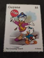 Een postzegel over Donald Duck van wall Disney kleur verschi, Verzamelen, Ophalen, Donald Duck