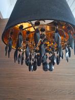 Hanglamp luster donkerbruin zwart, Huis en Inrichting, Lampen | Kroonluchters, Zo goed als nieuw, Ophalen