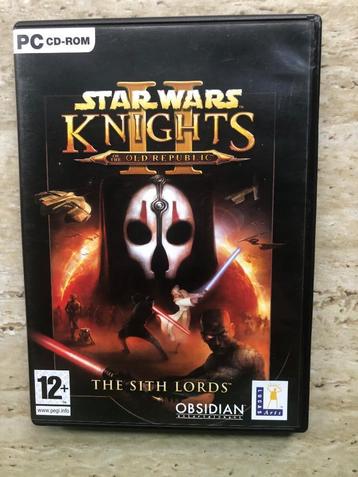 PC CD-Rom Star Wars Knights II - The Sith Lords beschikbaar voor biedingen