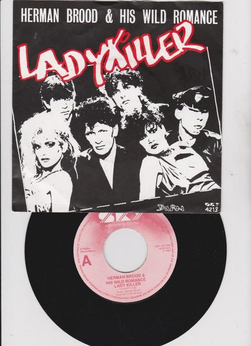 Herman Brood  – Lady Killer  1984   Rock & Roll / Rock, Cd's en Dvd's, Vinyl Singles, Zo goed als nieuw, Single, Pop, 7 inch, Ophalen of Verzenden