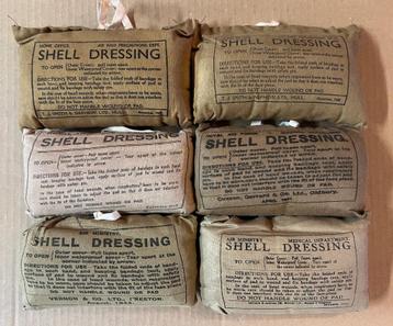 Shell dressing verband WO2 - Brits - RAF - AM - Home Office beschikbaar voor biedingen