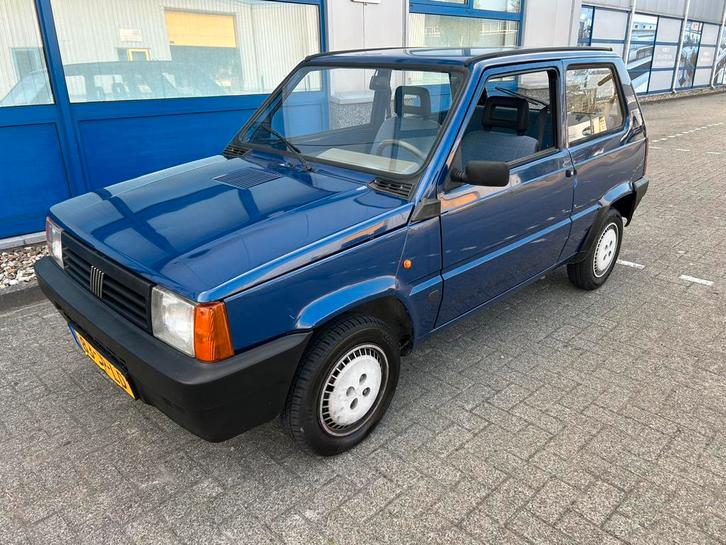 Fiat Panda Young 1.1i 2002, Auto's, Fiat, Particulier, Te koop, Panda, Trekhaak, Benzine, Berline, 2 deurs, Handgeschakeld, Blauw