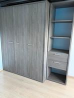 Kinderkamer:kleerkast, boekenkast, bureau, bed & nachtkastje, Kinderen en Baby's, Kinderkamer | Complete kinderkamers, Ophalen