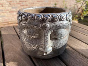 Mooie bloempot in Boeddha-stijl (kop) beschikbaar voor biedingen