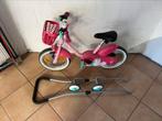 13 inch meisjes fiets in nieuwstaat van bij Decathlon, Fietsen en Brommers, Fietsen | Kinderfietsjes, Ophalen, Zo goed als nieuw