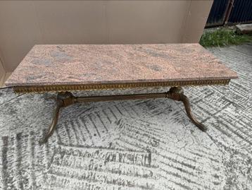 200€ voor alle antieken meubels!! bronzen salontafel  beschikbaar voor biedingen