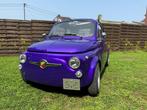 Fiat 500 OTTO BULLONI de 1965 style ABARTH, Auto's, 4 zetels, Zwart, Handgeschakeld, Particulier