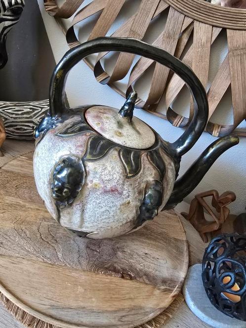 Grès Hublet très belle cafetière, Antiek en Kunst, Antiek | Keramiek en Aardewerk, Ophalen of Verzenden