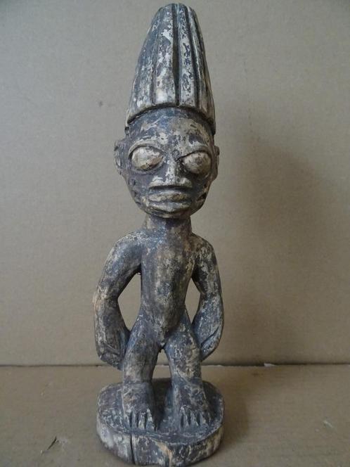 Statue africaine statue Yoruba Ibeji Nigeria 27cm 1970, Antiquités & Art, Art | Art non-occidental, Enlèvement ou Envoi