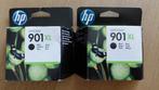 HP 901 xl zwart (2), Computers en Software, Printerbenodigdheden, Ophalen of Verzenden, Nieuw, Cartridge, Hp