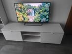 Meuble TV avec 2 tiroirs IKEA BYAS, Enlèvement, Comme neuf