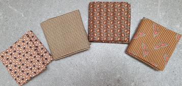 patchworkstoffen - pakket van 4 fat quarters beschikbaar voor biedingen