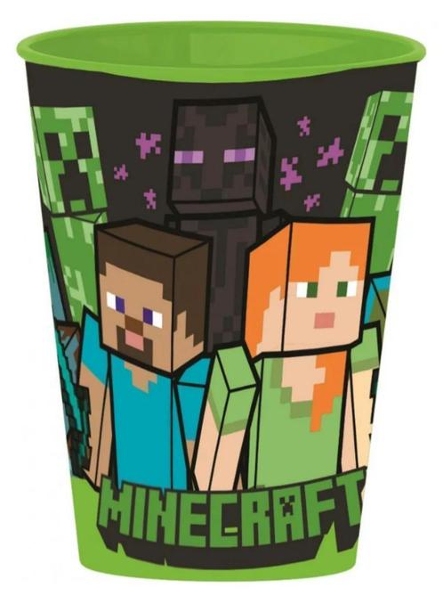 Minecraft Beker - Magnetron - Steve en Alex, Kinderen en Baby's, Overige Kinderen en Baby's, Nieuw, Ophalen of Verzenden