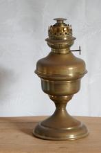 koperen petroleum lamp, Antiek en Kunst, Ophalen, Koper