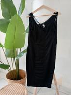 D&G - zwarte bodycon/aansluitende jurk - maat 38, Zwart, Ophalen of Verzenden, Zo goed als nieuw, Maat 38/40 (M)