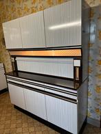 Vintage jaren 70 keukenkast in formica met verlichting, Collections, Enlèvement