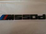 Bmw M550d koffer logo 20 cm x 2 cm > blinkend zwart, Auto-onderdelen, Achterklep, Nieuw, Ophalen of Verzenden, Achter
