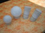 4 Retro lampen met voet, Ophalen