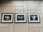3 kaders wanddecoratie, Enlèvement, Comme neuf