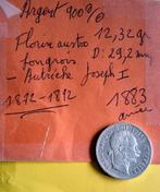 Piece argent 900% ,, Florin austro 1883, Enlèvement ou Envoi, Argent