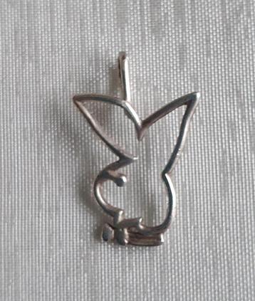 Pendentif Playboy en argent