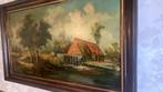 schilderij watermolen, Ophalen