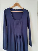 Juffrouw Jansen blauw maat L, Maat 38/40 (M), Blauw, Ophalen of Verzenden, Knielengte