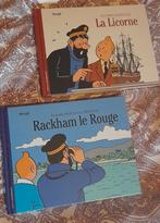 Lot 2 livres Tintin . Format à l´italienne, Livres, Comme neuf, Enlèvement ou Envoi