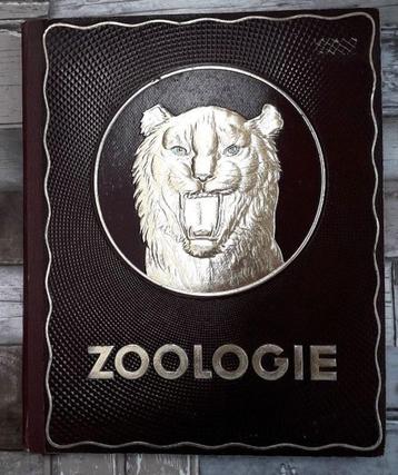 Prachtig oud plakboek "Zoologie" van Kwatta beschikbaar voor biedingen