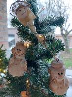 Kerstversiering sneeuwmannetjes in steen om in kerstboom te, Huis en Inrichting, Woonaccessoires | Overige, Ophalen of Verzenden