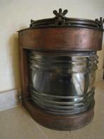 Gecombineerd stuurboord/bakboord licht, in zeer goede staat, Verzamelen, Scheepvaart, Ophalen