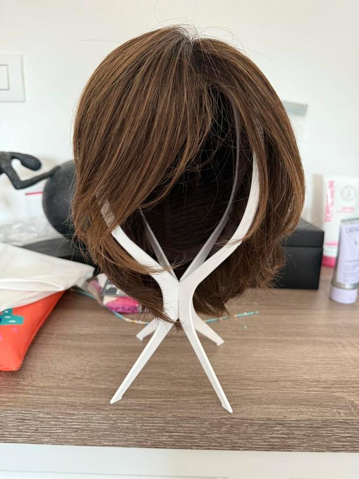 Luxe synthethische pruik- uitdtekende kwaliteit, Handtassen en Accessoires, Uiterlijk | Haarverzorging, Nieuw, Overige typen, Ophalen of Verzenden
