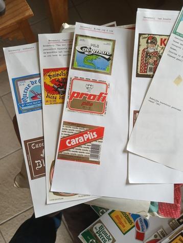 bier etiketten beschikbaar voor biedingen