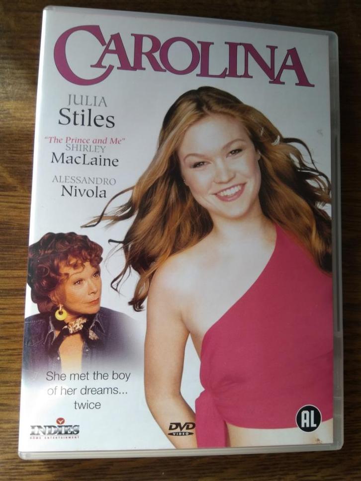 DVD - Carolina (Julia Stiles-Shirley MacLaine), Cd's en Dvd's, Dvd's | Komedie, Romantische komedie, Ophalen of Verzenden