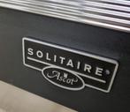 🍀Luxe Fornuis Solitaire Ascot 90 cm antraciet + rvs 5 pits, 60 cm of meer, 5 kookzones of meer, Vrijstaand, 90 tot 95 cm