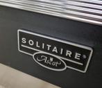🍀Luxe Fornuis Solitaire Ascot 90 cm antraciet + rvs 5 pits, 60 cm of meer, Ophalen of Verzenden, Zo goed als nieuw, Energieklasse A of zuiniger